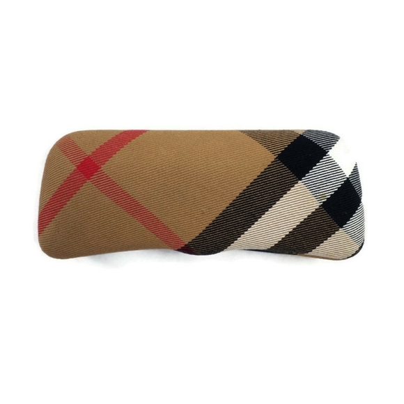 Burberry Accessories Burberry Nova Check Plaid Clamshell Eyeglass